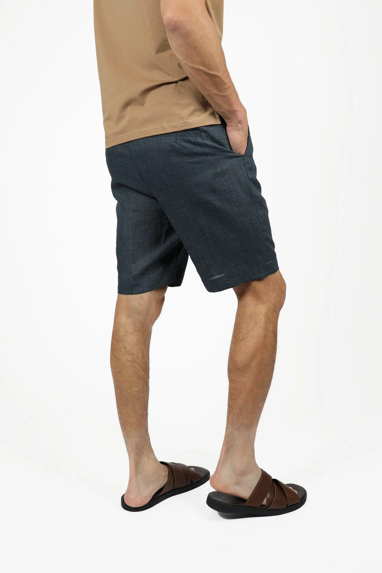 Houndstooth Shorts JHSH25 4 Houndstooth Shorts JHSH25 - Image 2