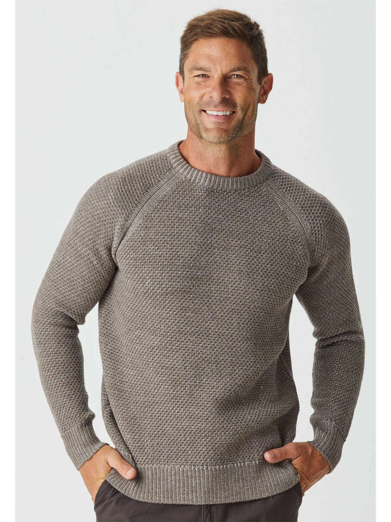 Merino Moss Stitch Crew-2175Mo 3 Merino Moss Stitch Crew-2175Mo