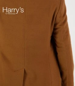 Stephen - Overcoat Savile Row 7 Stephen - Overcoat Savile Row -Harrys 4 STEPHEN OC4 CAMEL FABRIC1