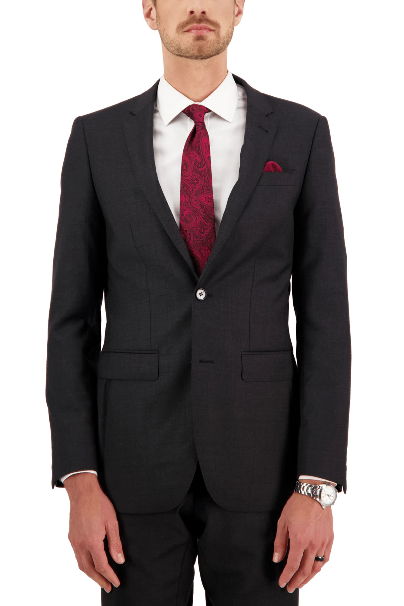 D5-Charcoal Abram Jacket-Pure Wool 3 D5-Charcoal Abram Jacket-Pure Wool