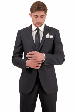 D9-Black Abram Travel Jacket (Sold Separately) 100% Wool