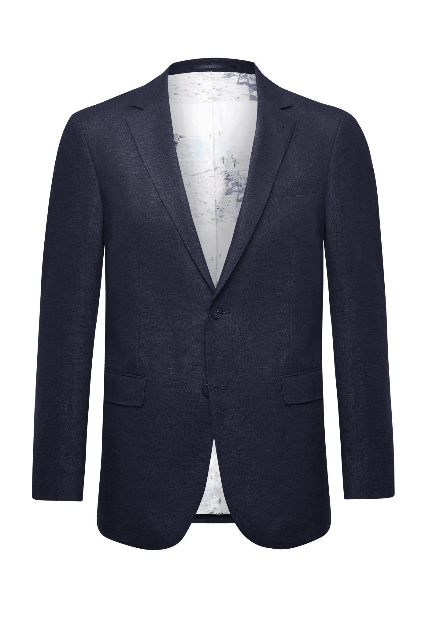 Abram Navy-SL7-Linen Suit 4 Abram Navy-SL7-Linen Suit - Image 2
