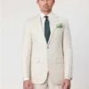 Abram Ecru-SL1-Linen Jacket -Harrys Abram ECRU SL1