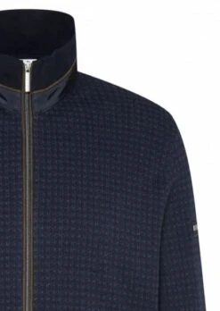 Bugatti 45065-390 Zip Front Cardigan 7 Bugatti 45065-390 Zip Front Cardigan -Harrys BUG 45065 390 8750 3