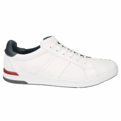 Florsheim Crossover Lace Toe Sneaker-White -Harrys Cross over wht3