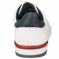 Florsheim Crossover Lace Toe Sneaker-White -Harrys Cross over wht4