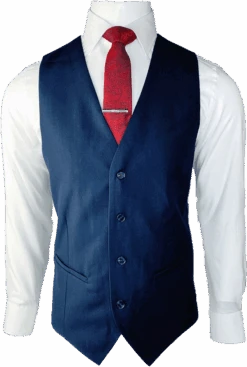 D7-Navy Saul Waist Coat