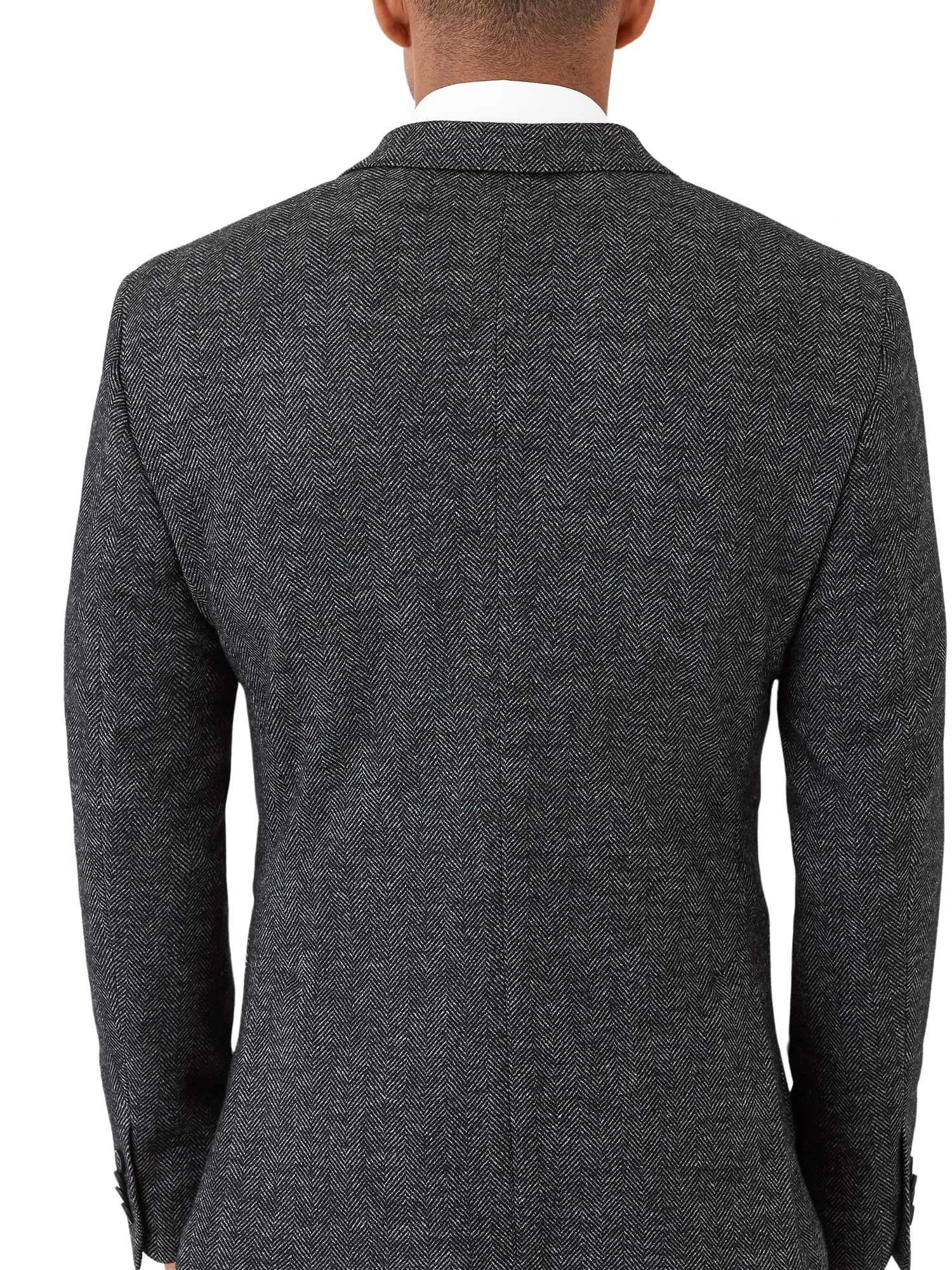 Zeller Jacket -Charcoal FUR511 4 Zeller Jacket -Charcoal FUR511 - Image 2