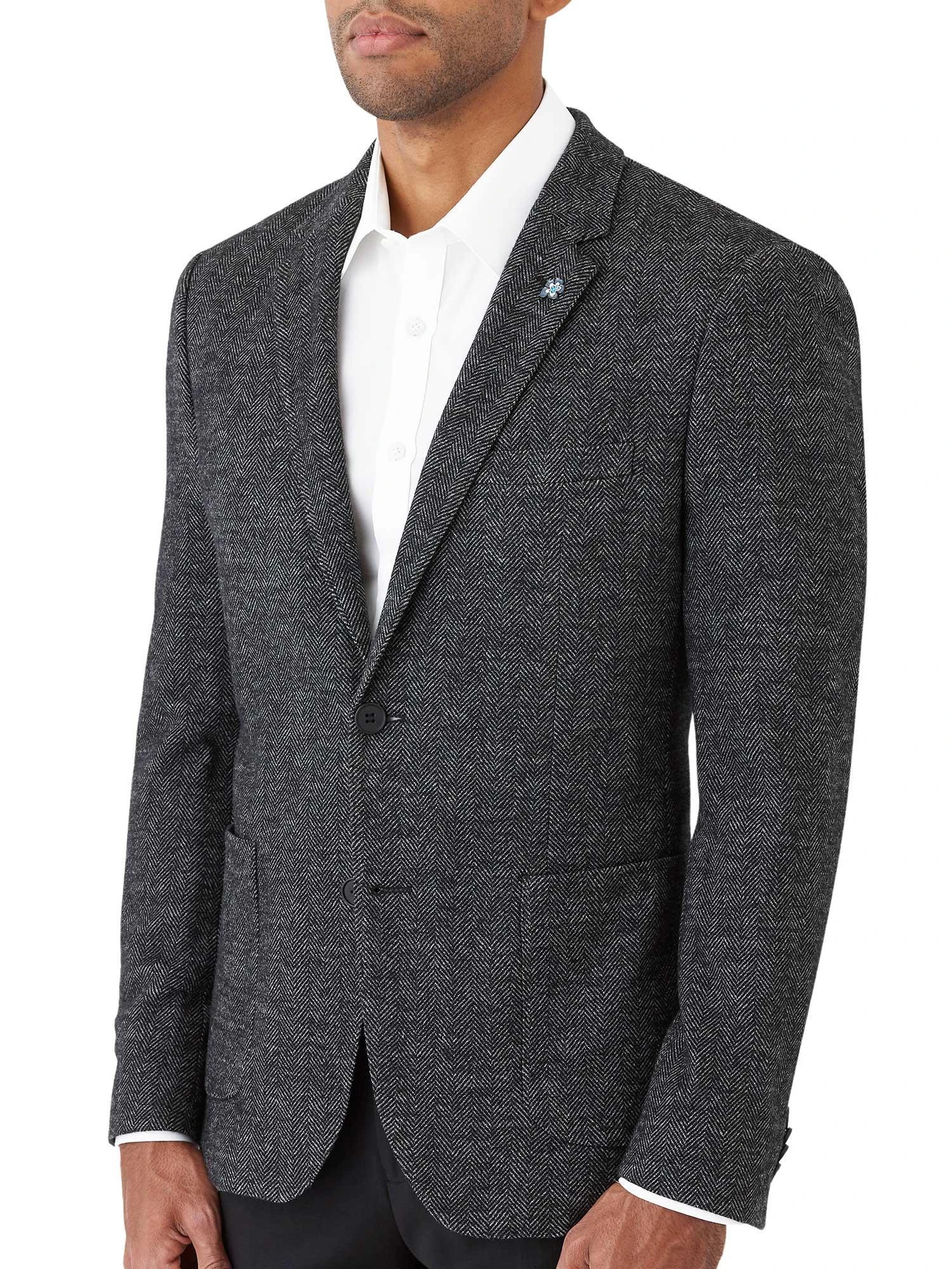 Zeller Jacket -Charcoal FUR511 5 Zeller Jacket -Charcoal FUR511 - Image 3