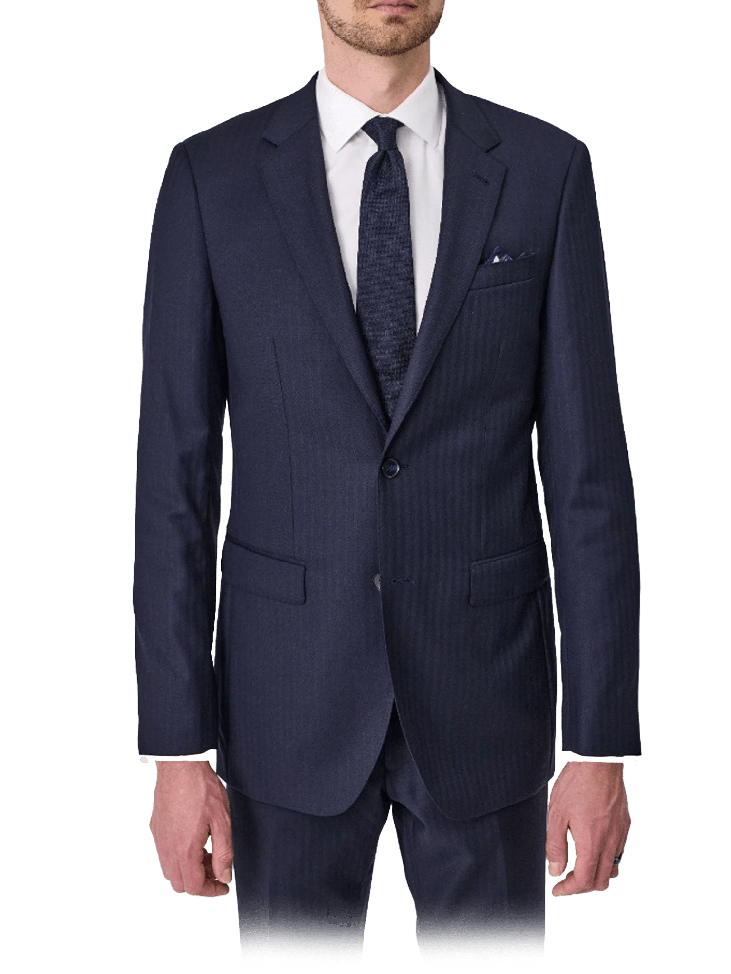 Tasmanian Wool Suit Jacket-Herringbone 4 Tasmanian Wool Suit Jacket-Herringbone - Image 2