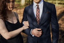 Jed Tasmanian Jacket-Navy-X7 10 Jed Tasmanian Jacket-Navy-X7 -Harrys JED X7 NAVY CLOSEUP