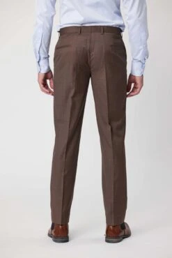C8 - Latte - Jesse Slim Fit Trouser -Harrys JESSE C8 LATTE BACK