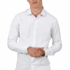 Waffle Shirt L/S JHS471 -Harrys JHS471 Wht