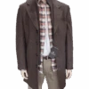 JARED Overcoat In Pecan & Ash -Harrys Jared Pecan 3