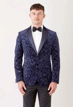 Cambridge Juwan Navy Paisley Dinner Jacket