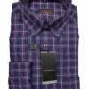 Eterna 4123/19 Navy/Pink Check Business L/S Modern Fit Shirt -Harrys Navy Check