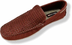 Ferracini Harley Casual Loafers-Red
