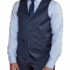 C2 - Navy-Saul Waist Coat