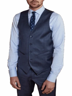 C2 - Navy-Saul Waist Coat