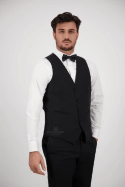D9-Black Saul Waist Coat