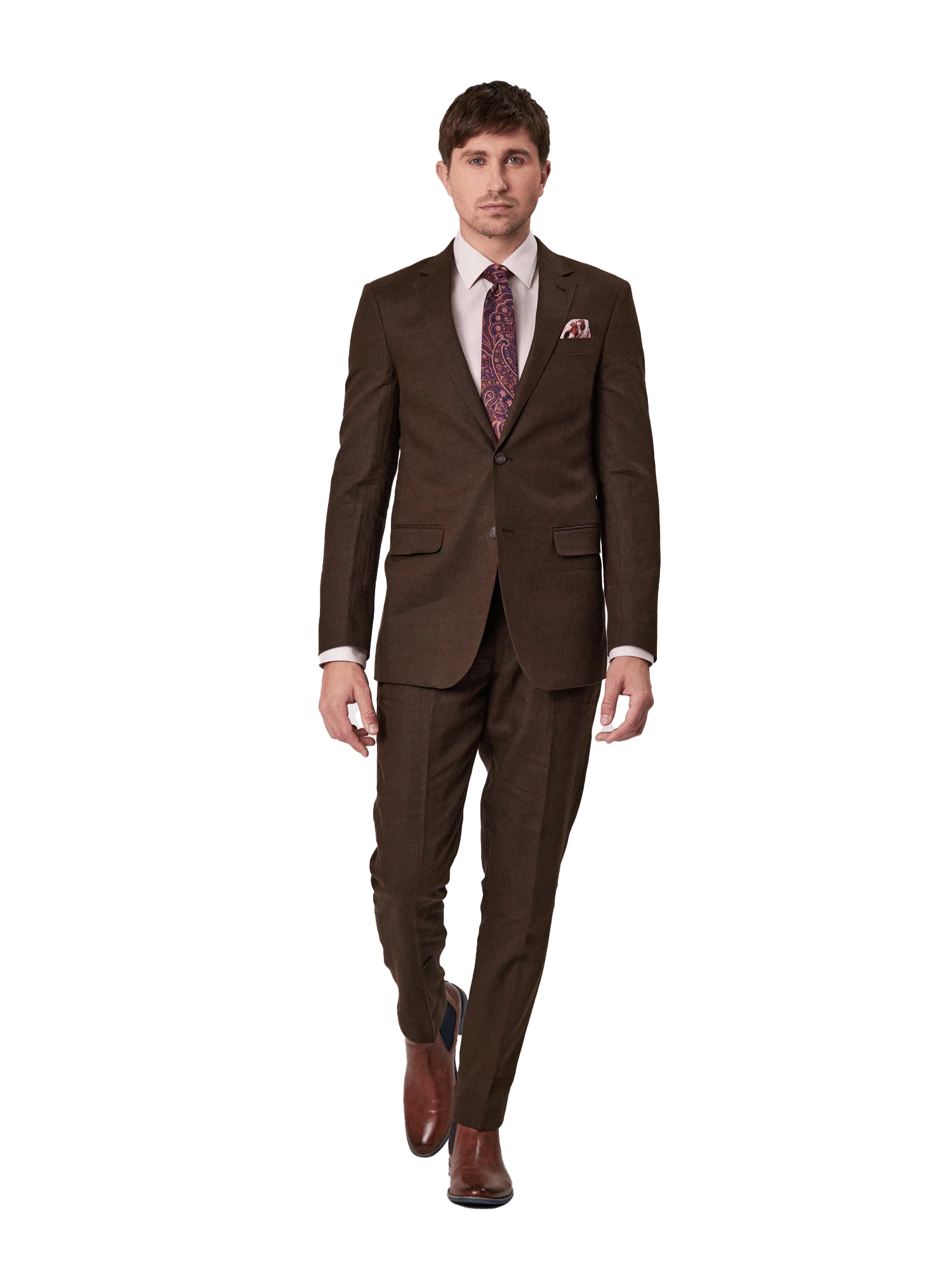 Abram Brown-SL8-Linen Jacket 4 Abram Brown-SL8-Linen Jacket - Image 2