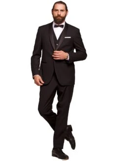 SSA3 Black Jesse Slim-Fit Pant