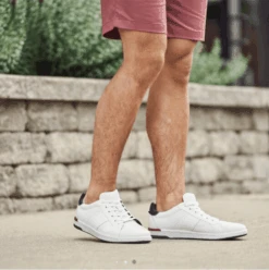 Florsheim Crossover Lace Toe Sneaker-White -Harrys ScreenShot2020 12 17at9.54.00am