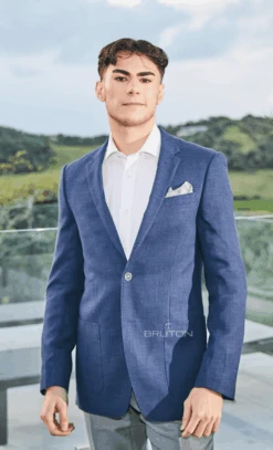 JT5 -Navy Agar Sports Coat