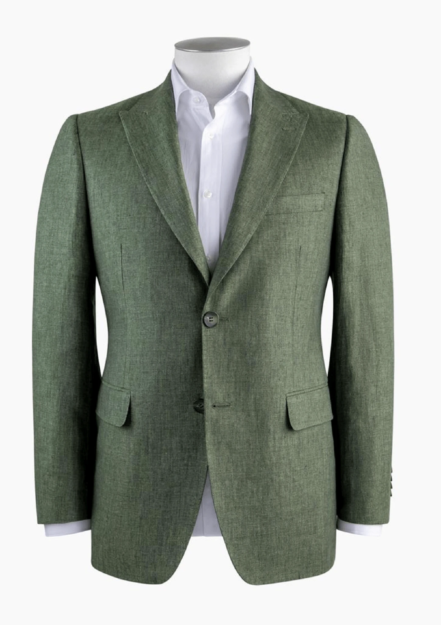 Lyon Olive Green Linen Jacket 3 Lyon Olive Green Linen Jacket