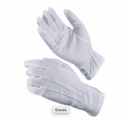 White Formal Gloves